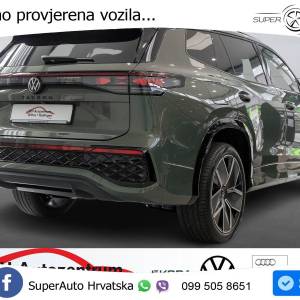 VW Tayron 2.0 TDI 4M DSG R-Line 193 KS, PANO+360+ACC+GR SJED+KEY+VIRT+LANE