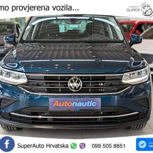 VW Tiguan 2.0 TDI Active 150 KS, ACC+LED+KAM+GR SJED+ASIST