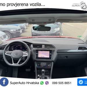 VW Tiguan 2.0 TDI Aut. Elegance 150 KS, ACC+MATRIX+KAM+GR SJED+PANO+VIRT