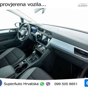 VW Touran 2.0 TDI DSG Comfortline 150 KS, 7-SJED+ACC+GR SJED+VIRT+NAVI