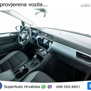 VW Touran 2.0 TDI DSG Comfortline 150 KS, 7-SJED+LED+ACC+GR SJED+PDC+VIRT