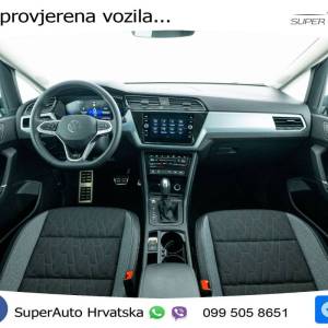 VW Touran 2.0 TDI DSG Comfortline 150 KS, 7-SJED+LED+ACC+GR SJED+PDC+VIRT