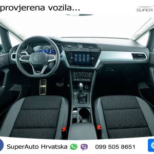 VW Touran 2.0 TDI DSG Comfortline 150 KS, 7-SJED+ACC+GR SJED+VIRT+NAVI