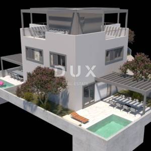 ZADAR, NIN - Duplex zgrada sa dva etažna stana i bazenima