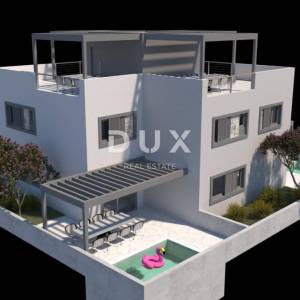 ZADAR, NIN - Duplex zgrada sa dva etažna stana i bazenima