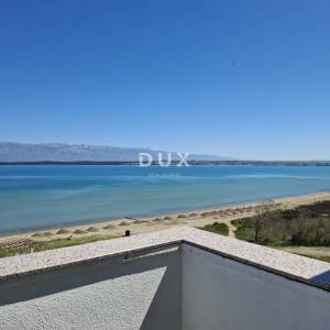 ZADAR, NINSKE VODICE - Stan prvi red do mora s pogledom na Velebit