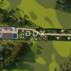 ZADAR, POSEDARJE - Zemljište s projektom za Boutique Camp Resort