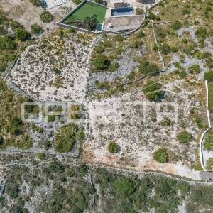 Zemljište na mirnoj lokaciji s pogledom na more, 976 m², Dvornica