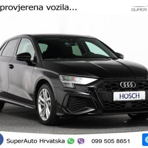 Audi A3 SB 45 TFSIe S tronic S line 245 KS, ACC+KAM+GR SJED+PANO+VIRT+MASAŽA