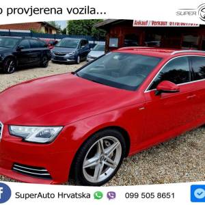 Audi A4 Avant 2.0 TDI S line Plus 190 KS, KAM+XEN+GR SJED+NAVI