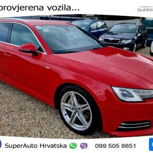 Audi A4 Avant 2.0 TDI S line Plus 190 KS, KAM+XEN+GR SJED+NAVI