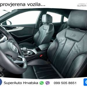 Audi A5 SB 40 TFSI S tronic 2xS line 204 KS, MATRIX+ACC+GR SJED+KAM+VIRT+PDC