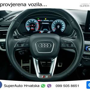 Audi A5 SB 40 TFSI S tronic 2xS line 204 KS, MATRIX+ACC+GR SJED+KAM+VIRT+PDC