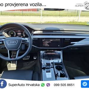 Audi A8 L 60 TFSIe V6 quattro S line 462 KS, BLACK+SOFT+4xGR SJED+ACC+PANO+KEY