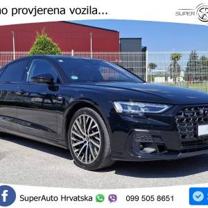 Audi A8 L 60 TFSIe V6 quattro S line 462 KS, BLACK+SOFT+4xGR SJED+ACC+PANO+KEY