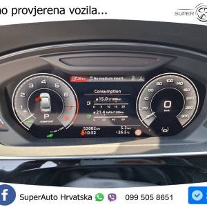 Audi A8 L 60 TFSIe V6 quattro S line 462 KS, BLACK+SOFT+4xGR SJED+ACC+PANO+KEY
