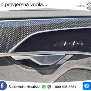 Audi A8 L 60 TFSIe V6 quattro S line 462 KS, BLACK+SOFT+4xGR SJED+ACC+PANO+KEY