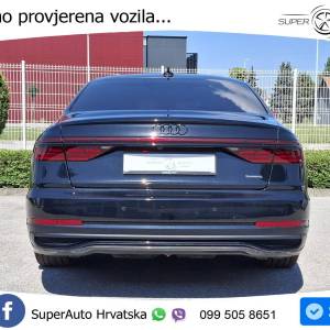 Audi A8 L 60 TFSIe V6 quattro S line 462 KS, BLACK+SOFT+4xGR SJED+ACC+PANO+KEY
