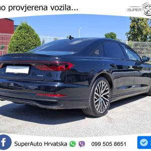 Audi A8 L 60 TFSIe V6 quattro S line 462 KS, BLACK+SOFT+4xGR SJED+ACC+PANO+KEY