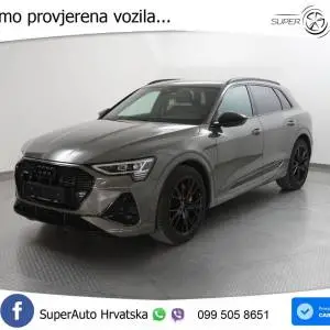Audi e-tron 55 quattro Aut. S line 408 KS, ZRAČNI+LED+KAM+GR SJED+VIRT+ASIST