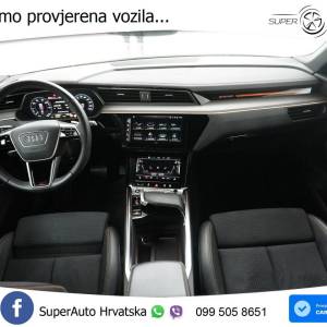 Audi e-tron 55 quattro Aut. S line 408 KS, ZRAČNI+LED+KAM+GR SJED+VIRT+ASIST