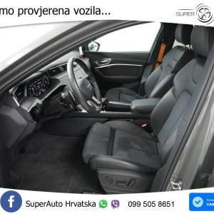 Audi e-tron 55 quattro Aut. S line 408 KS, ZRAČNI+LED+KAM+GR SJED+VIRT+ASIST