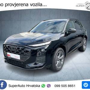 Audi Q3 2.0 TDI Aut. S line 150 KS, ACC+LED+KAM+GR SJED+VIRT+ASIST