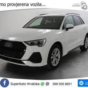 Audi Q3 45 TFSIe Aut. 2x S line 245 KS, LED+GR SJED+VIRT+ASIST