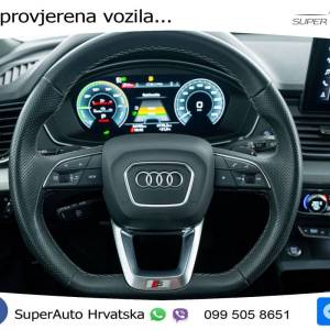 Audi Q5 SB 50 TFSIe quattro S tronic 2xS line 299 KS, MATRIX+TEM+KAM+VIRT+PDC