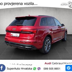 Audi Q7 50 TDI quattro Aut. S line 286 KS, ZRAČ+360+ACC+GR SJED+KEY+VIRT+LANE