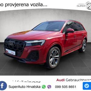 Audi Q7 50 TDI quattro Aut. S line 286 KS, ZRAČ+360+ACC+GR SJED+KEY+VIRT+LANE