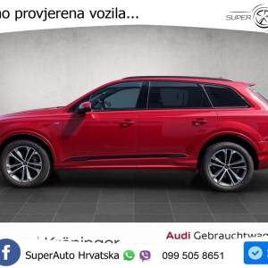 Audi Q7 50 TDI quattro Aut. S line 286 KS, ZRAČ+360+ACC+GR SJED+KEY+VIRT+LANE