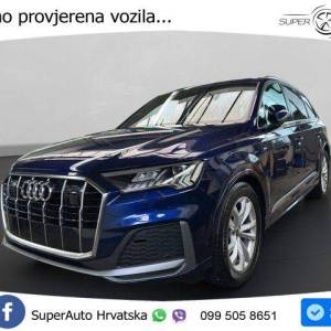 Audi Q7 50 TDI quattro tiptronic S line 286 KS, ZRAČ+ACC+KAM+GR SJED+KEY+LANE