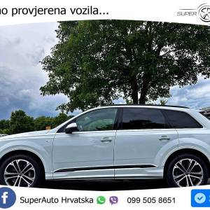 Audi Q7 55 TFSI quattro Aut. S Line 340 KS, PANO+ZRAČ+360+GR SJED