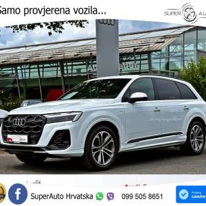 Audi Q7 55 TFSI quattro Aut. S Line 340 KS, PANO+ZRAČ+360+GR SJED