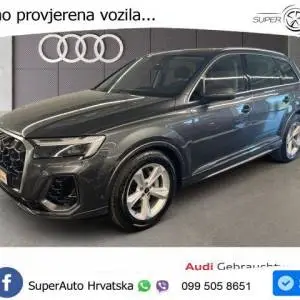 Audi Q7 TFSI quattro tiptronic S line 340 KS, ZRAČ+ACC+KAM+GR SJED+KEY+VIRT+LANE