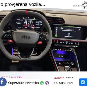 Audi RS3 Sportback 2.5 TFSI quattro Aut. 400 KS, MATRIX+ACC+GR SJED+360+PANO