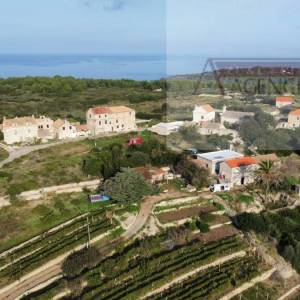 Biševo kamena kuća 55 m2 + okućnica 676 m2 