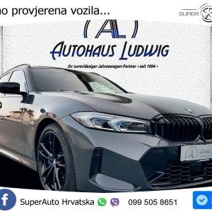 BMW Touring 320d xDrive M Sport 190 KS, LED+ACC+360+GR SJED+HEAD+VIRT