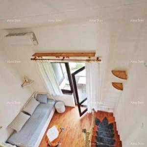 ČERVAR PORAT - Ureden duplex stan s balkonom, 38 m²