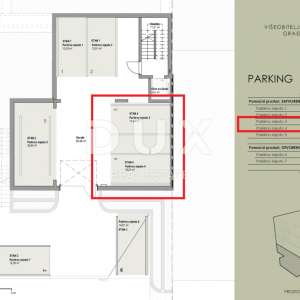 COSTABELLA, BIVIO, KANTRIDA- eksluzivan penthouse 129,54m2, 100m od mora, prekrasan pogled - STAN 4