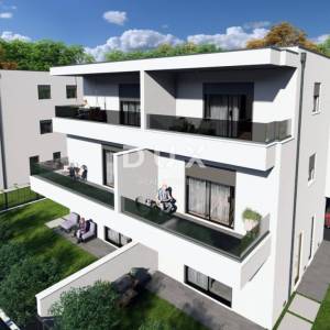 DALMACIJA, KAŠTELA - S2 dvosoban + DB 61,05 m²,novogradnja 1.kat