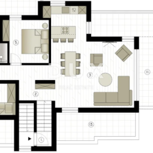 DALMACIJA, MURTER - Penthouse 300m od plaže!