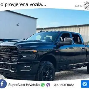 Dodge RAM 3500 6.7 Aut. Laramie Night 426 KS, KAM+GR SJED+LED+NAVI