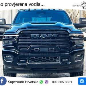 Dodge RAM 3500 6.7 Aut. Laramie Night 426 KS, KAM+GR SJED+LED+NAVI