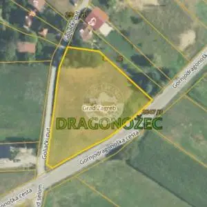 Gornji Dragonožec, građevinsko zemljište, 2736 m2