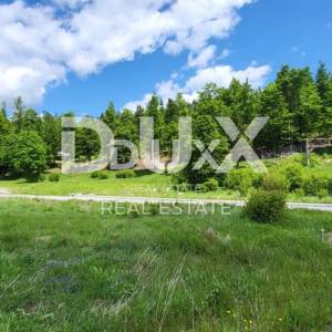 GORSKI KOTAR, FUŽINE - građevinsko zemljište 1107 m2 - investicijska prilika!