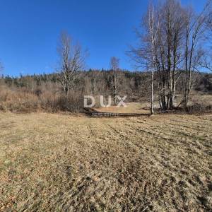 GORSKI KOTAR, FUŽINE - građevinsko zemljište 823 m2 - investicijska prilika!