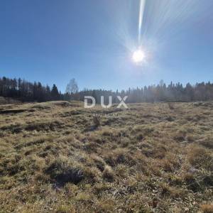 GORSKI KOTAR, FUŽINE - građevinsko zemljište 831 m2 - investicijska prilika!
