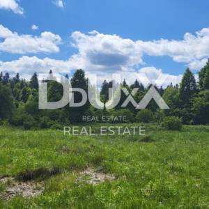GORSKI KOTAR, FUŽINE - građevinsko zemljište 831 m2 - investicijska prilika!